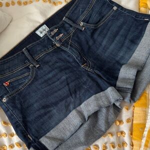 Hudson Indigo Denim Shorts